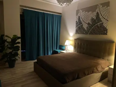 Letto o letti in una camera di Piazza Europa Exclusive Sea View Home