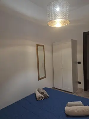 Letto o letti in una camera di La Piuma