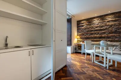 Cucina o angolo cottura di GuestHost - Mediterranean Home - Central Cozy Studio in Catania