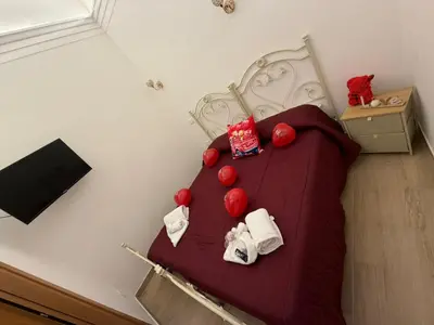 Letto o letti in una camera di Myrea