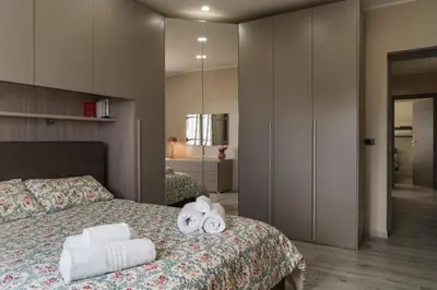 Letto o letti in una camera di Etna Pool Villa