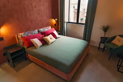 Letto o letti in una camera di Desdemona APT