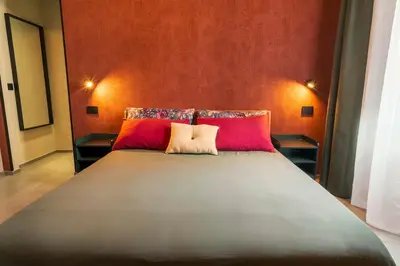 Letto o letti in una camera di Desdemona APT