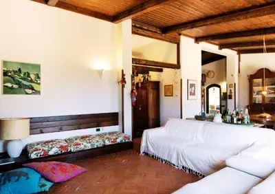 Letto o letti in una camera di Panoramic Villa with Jacuzzi - Relaxing Oasis on Etna