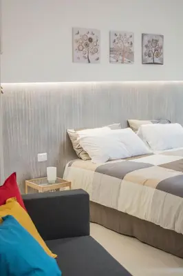 Letto o letti in una camera di Home Catania 1 Dante Accommodations