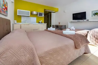 Letto o letti in una camera di Zeus Hotel - Aparthotel - Meeting & Congress