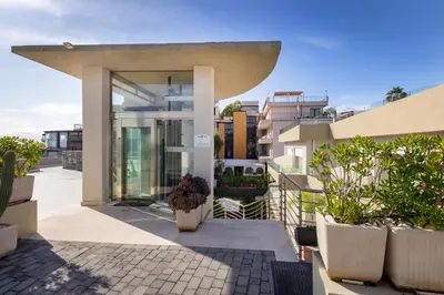 Balcone o terrazza di Zeus Hotel - Aparthotel - Meeting & Congress