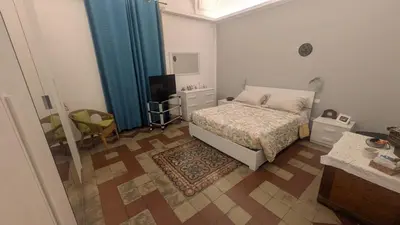Letto o letti in una camera di Casa di Cetta
