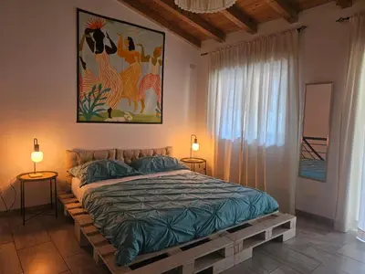 Letto o letti in una camera di Casa Gébel 775