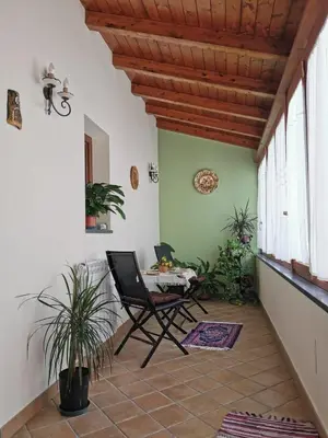 Area soggiorno di Casa La Dimora