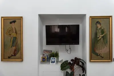 TV o dispositivi per l'intrattenimento presso Zefnea House