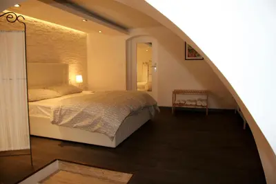 Letto o letti in una camera di Katana Apartments