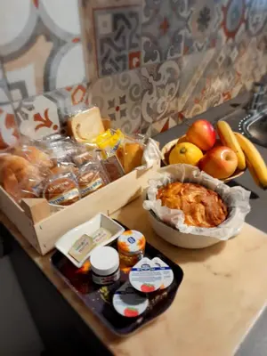 Cibo presso il bed & breakfast o nelle vicinanze