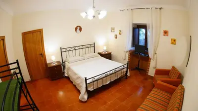 Letto o letti in una camera di Etna Paradise locazioni brevi