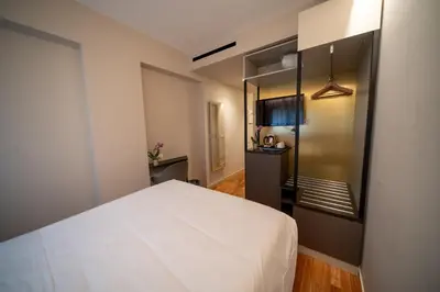 Letto o letti in una camera di Plaza Hotel Catania