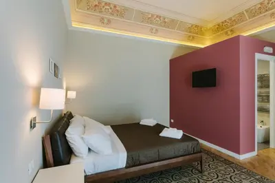 TV o dispositivi per l'intrattenimento presso Mungibeddu Organic Bed and Breakfast