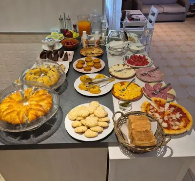 Cibo presso il bed & breakfast o nelle vicinanze