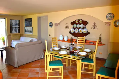 Area soggiorno di Casa Magnolia