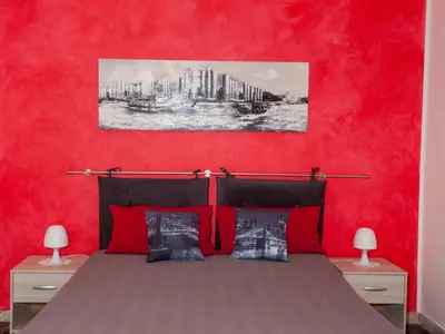 Letto o letti in una camera di Bouganville House