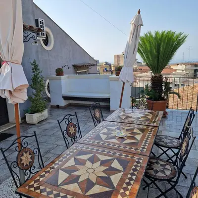 Balcone o terrazza di B&B Palazzo Gambino