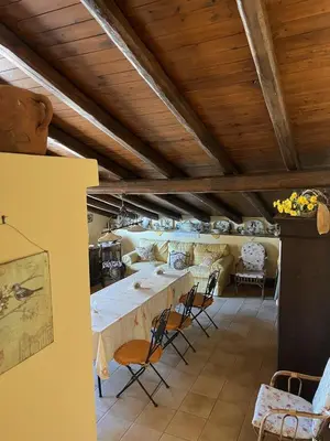 Area soggiorno di B&B Palazzo Gambino