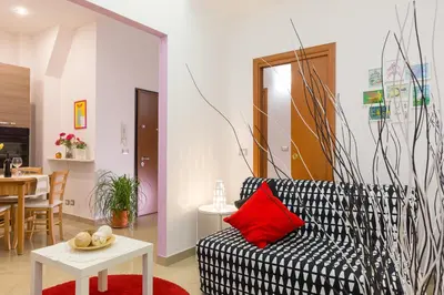 Area soggiorno di Ciraulo Apartment Central Old Town Catania