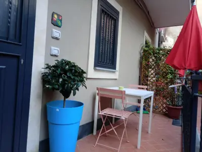 Patio o area all'aperto di Vulcano Apartment