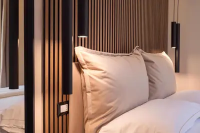 Letto o letti in una camera di Terra dell'Etna