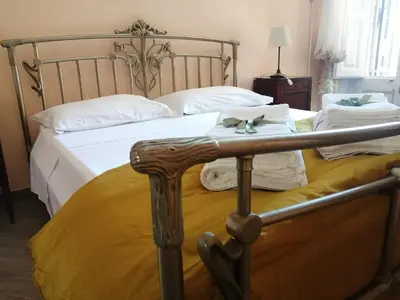 Letto o letti in una camera di Inn Liberty
