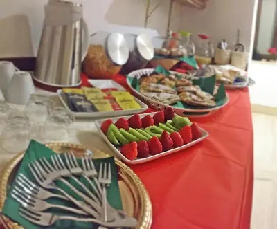 Cibo presso il bed & breakfast o nelle vicinanze