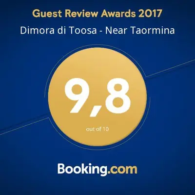Certificato, attestato, insegna o altro documento esposto da Dimora di Toosa - Near Taormina