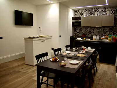 Cucina o angolo cottura di B&B Umberto 134