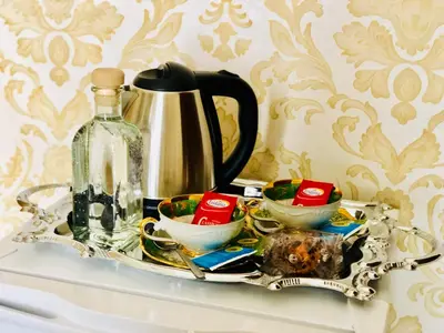 Set per la preparazione di tè e caffè presso Dimora Umberto