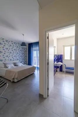 Letto o letti in una camera di B&B Attico 160