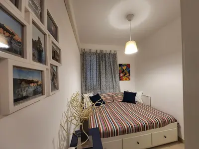 Letto o letti in una camera di Pretty Home