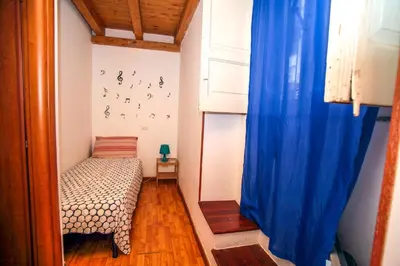 Letto o letti in una camera di La nuova locandiera