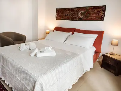 Letto o letti in una camera di La fastuca casa vacanze