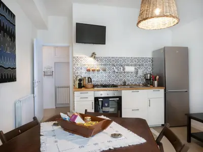 Cucina o angolo cottura di La fastuca casa vacanze