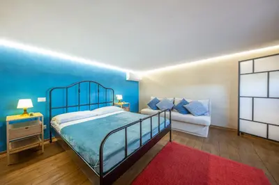 Letto o letti in una camera di Il Giardino di Agata