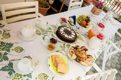 Cibo presso il bed & breakfast o nelle vicinanze
