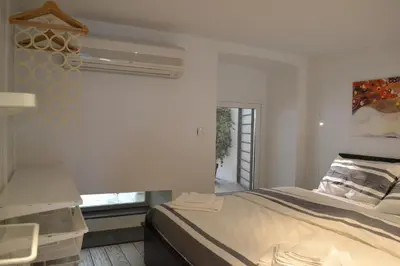Letto o letti in una camera di Casa Giuffrida