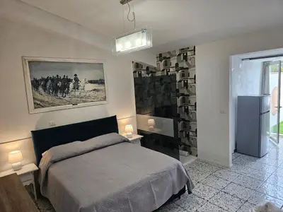 Letto o letti in una camera di Terrazza Siciliana
