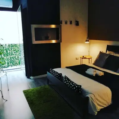 Letto o letti in una camera di Minihomecatania