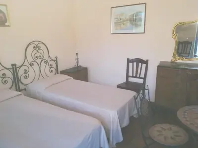 Letto o letti in una camera di Biologico Dell'Etna