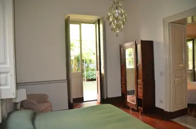 Letto o letti in una camera di Il Giardino di Caronda