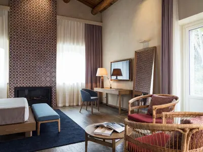 Letto o letti in una camera di Relais San Giuliano