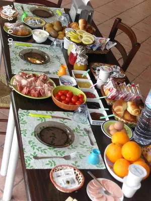 Cibo presso il bed & breakfast o nelle vicinanze