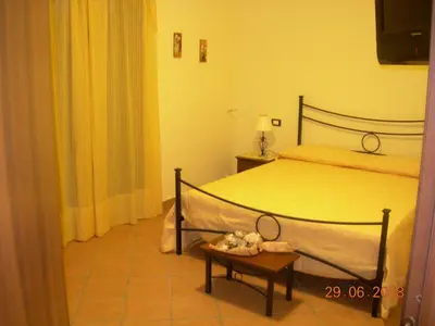 Letto o letti in una camera di La Porta Dell'Etna - Nicolosi