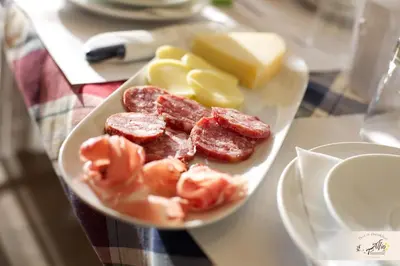 Cibo presso il bed & breakfast o nelle vicinanze