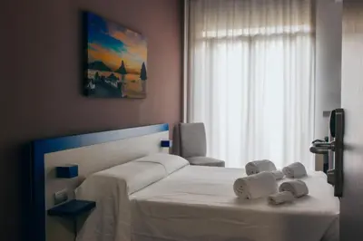 Letto o letti in una camera di Guesthouse Lago di Nicito